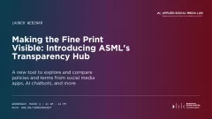 Making the Fine Print Visible: Introducing ASML’s Transparency Hub 